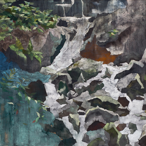 冬の日　　S50　116×116㎝　　2003