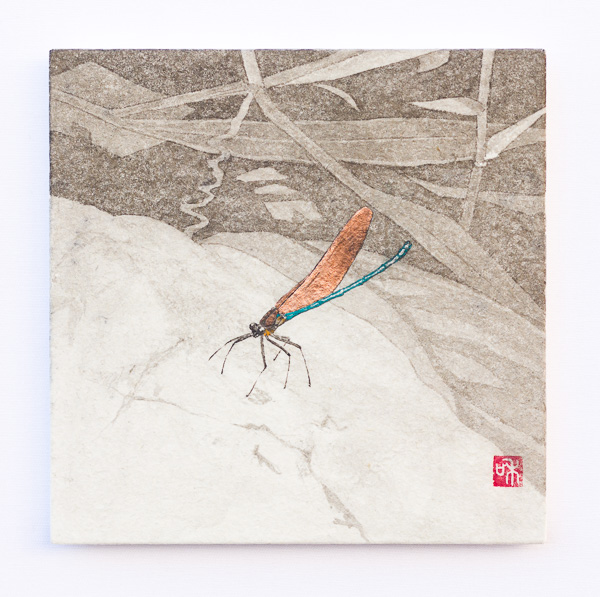 清影
　－calm shadow－
　　S0 18×18㎝　　2011
