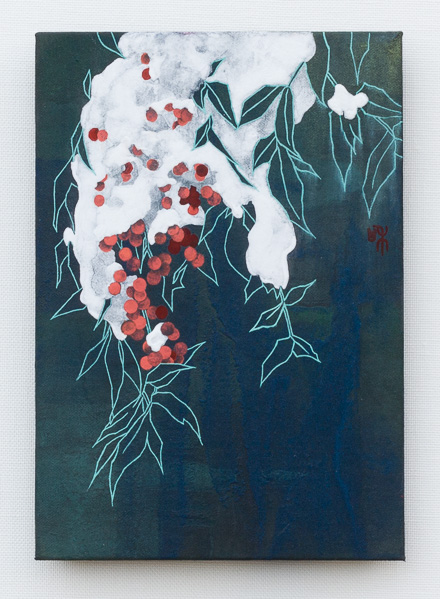 冬ノ華　-Winter Flower-　　
SM　22.7×15.8cm　　2008
