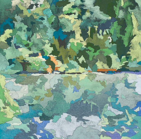 ココデハナイドコカ
　－somewhere not here－　　30×30cm　　2008
