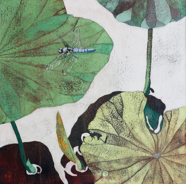 シオカラ　
－Orthetrum－　　
30×30cm　　
2008
