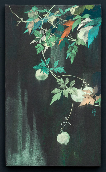フウセンカズラ　
－The balloon vine－　　
M6　40.9×24.3cm　　2009
