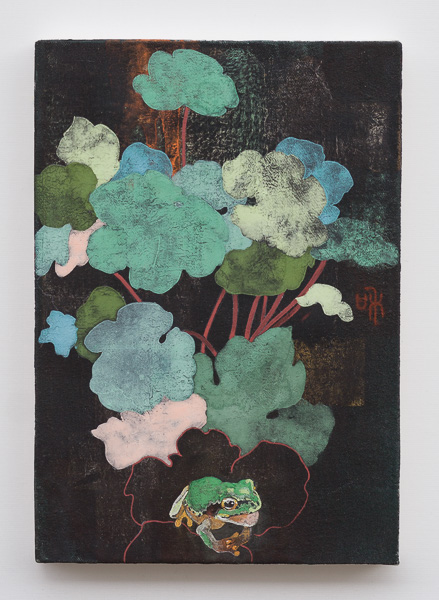 口上　
－The speech－　　SM　22.7×15.8cm　　
2009
